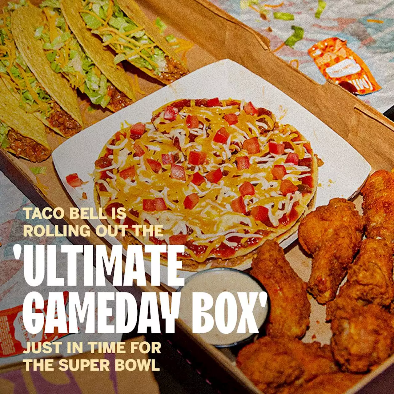 Taco Bell Is Rolling Out the 'Ultimate GameDay Box' Just in Time for the Super Bowl