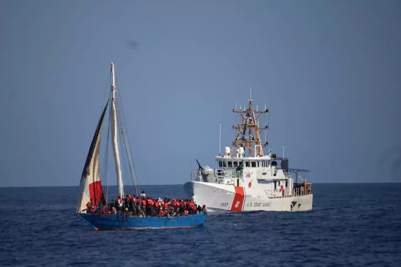 Coast Guard intercepts 309 Haitian migrants in 'less than seaworthy' vessel off Florida's coast