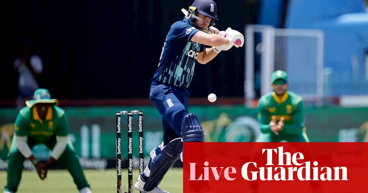 South Africa v England: third men’s one-day international – live