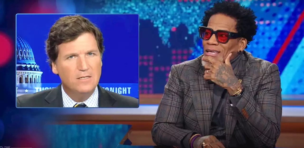 ‘Daily Show’ Host D.L. Hughley Torches Tucker Carlson With A New Nickname