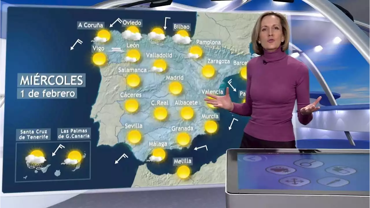 El miércoles continuará el frío y helará en buena parte de España