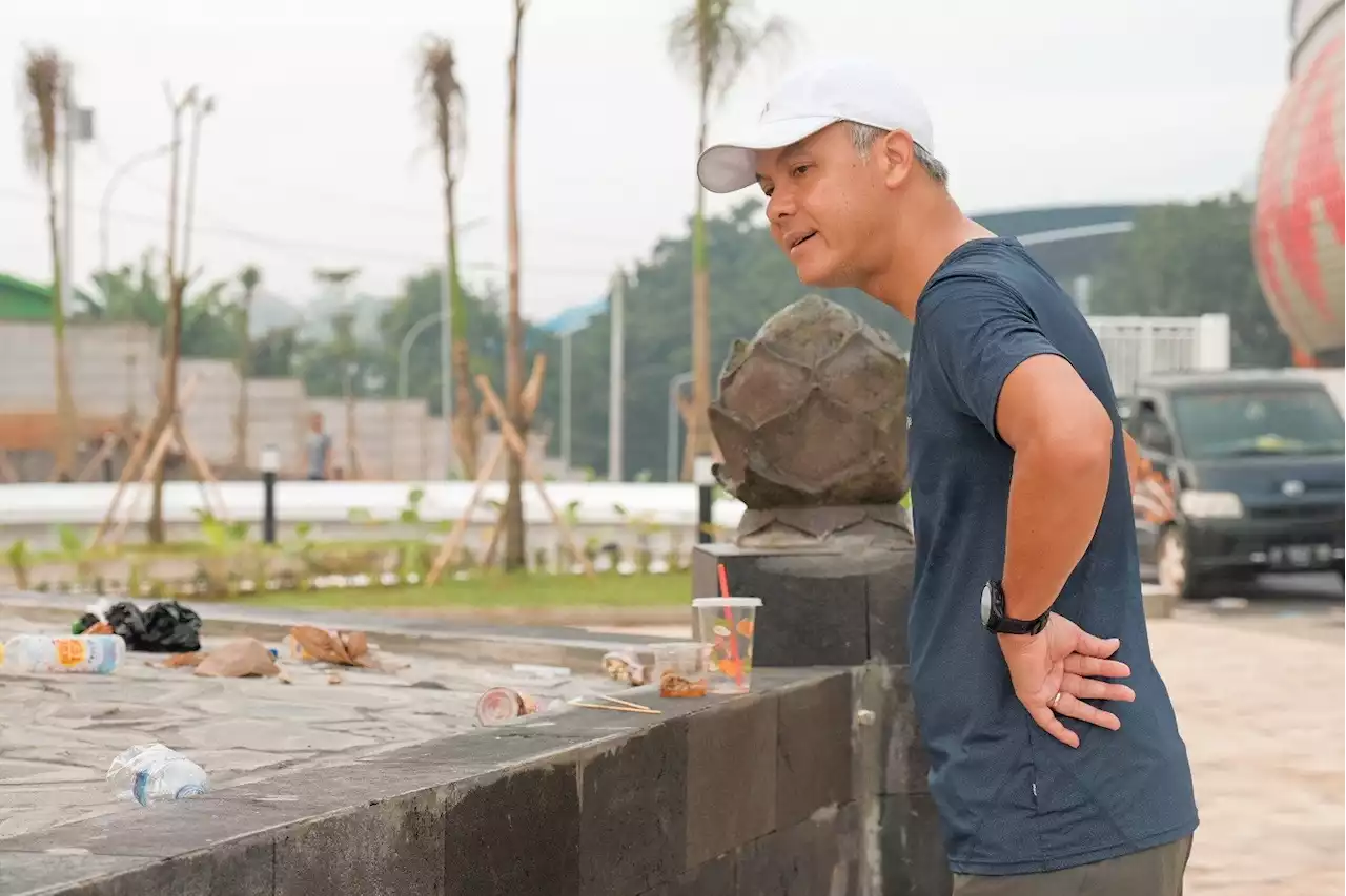 Seusai Laga PSIS Vs Persib, Ganjar Tinjau Stadion Jatidiri, Temuannya Bikin Terkejut