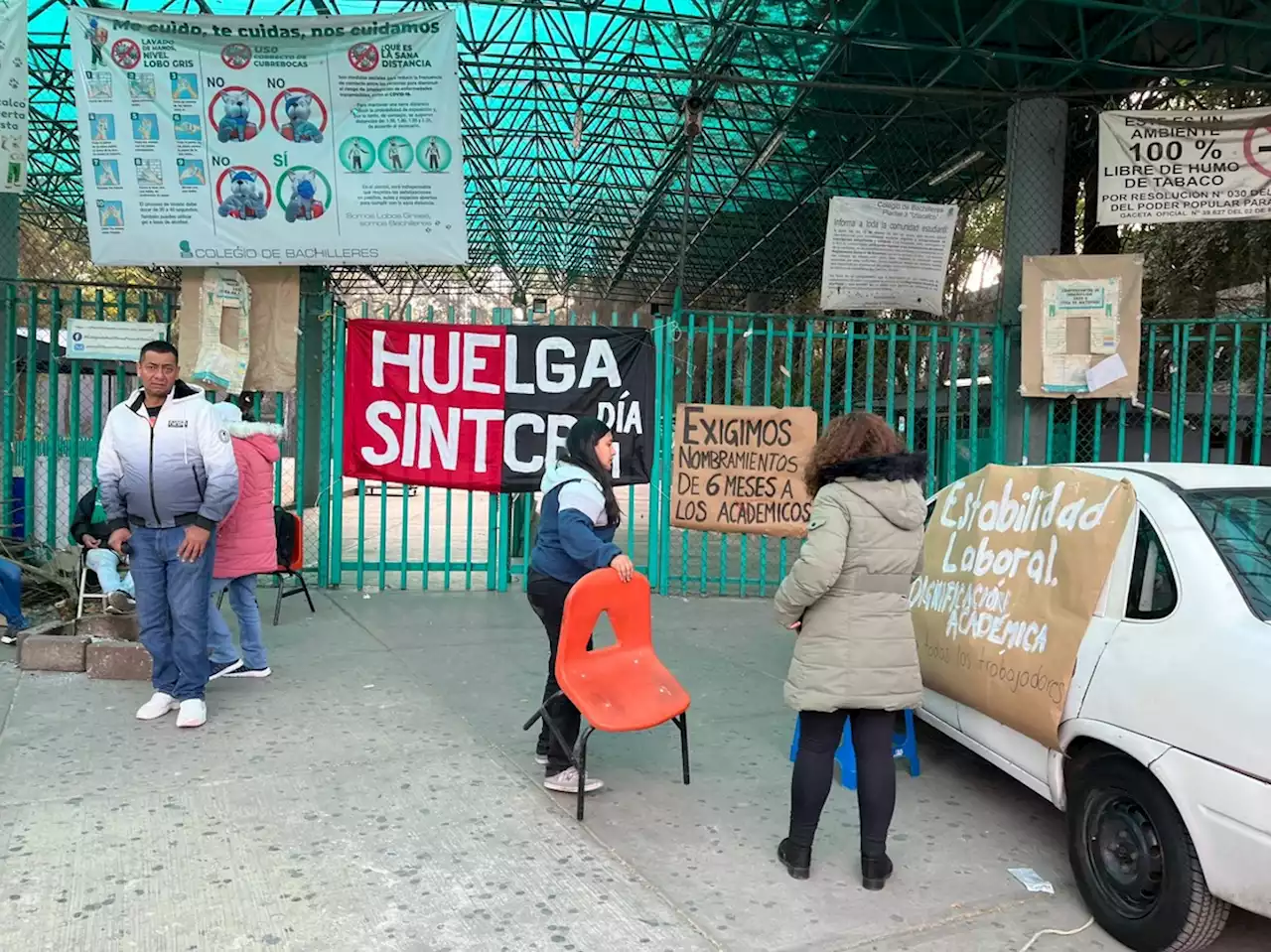 Estalla huelga en Colegio de Bachilleres