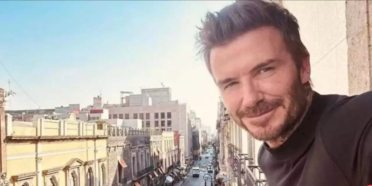 David Beckham visita México; prueba los chapulines y el guacamole