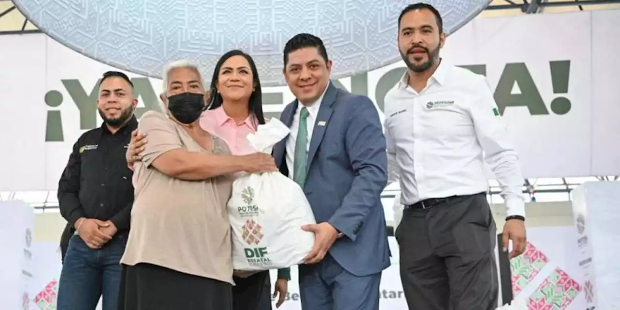 Ricardo Gallardo expande programa de becas alimentarias en San Luis Potosí