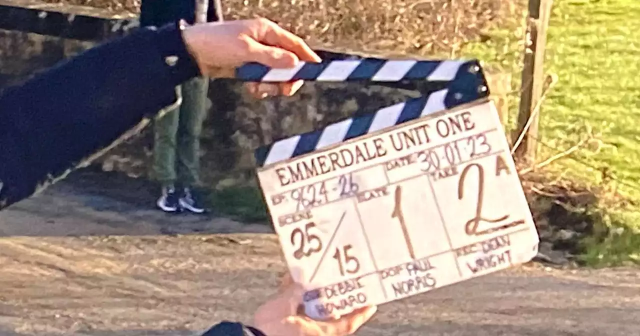 Emmerdale newcomer celebrates first day of filming