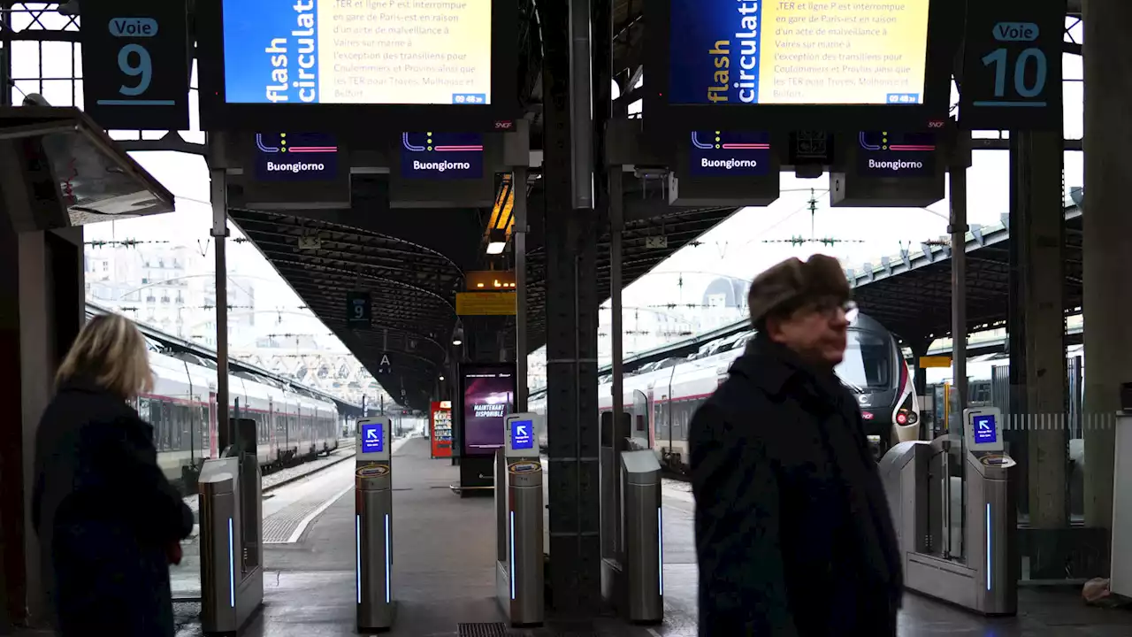 Pourquoi la gare de l’Est sera pratiquement à l’arrêt ce week-end