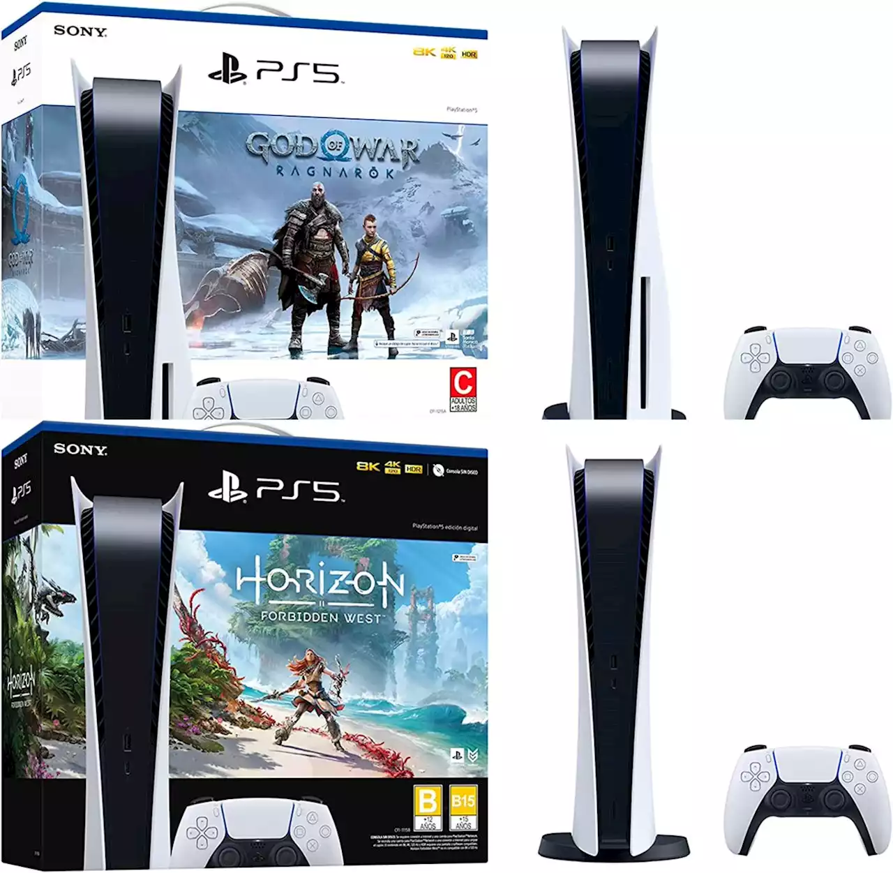 Playstation 5 Digital + God of War - Digital + God of War Edition : Amazon.com.mx: Videojuegos