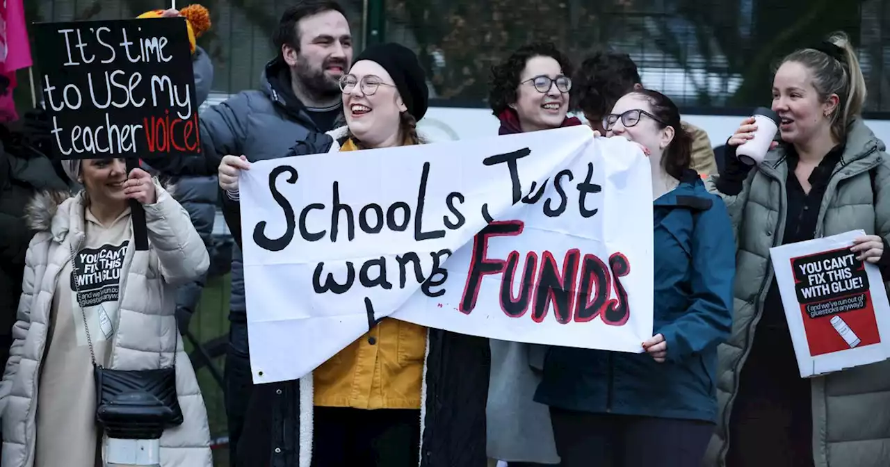 LIVE: Teachers strike as schools shut and workers rally in Manchester - updates