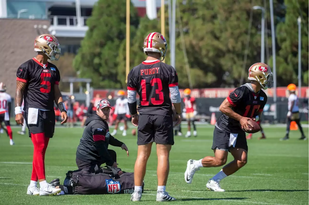 Trey Lance, Brock Purdy insist they’re not concerned about 49ers’ 2023 plan amid injury recoveries