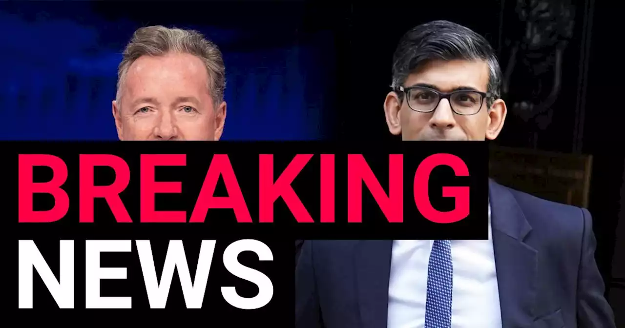 Piers Morgan to face off with Prime Minister Rishi Sunak in explosive interview