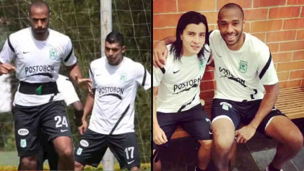 El día que Thierry Henry entrenó con el Atlético Nacional