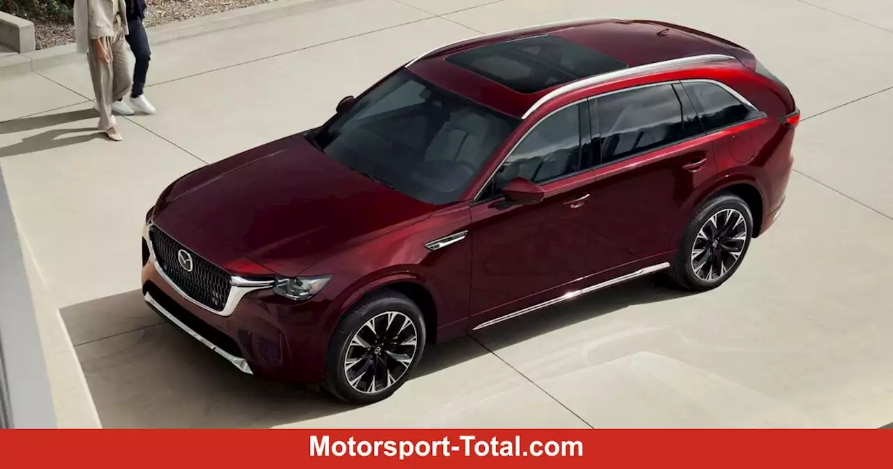 Mazda CX-90 (2023) debütiert mit MX-5-Technik und bis zu 345 PS