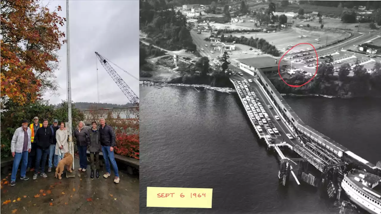 Bainbridge Island boy scout seeks help to refurbish ferry terminal flag pole