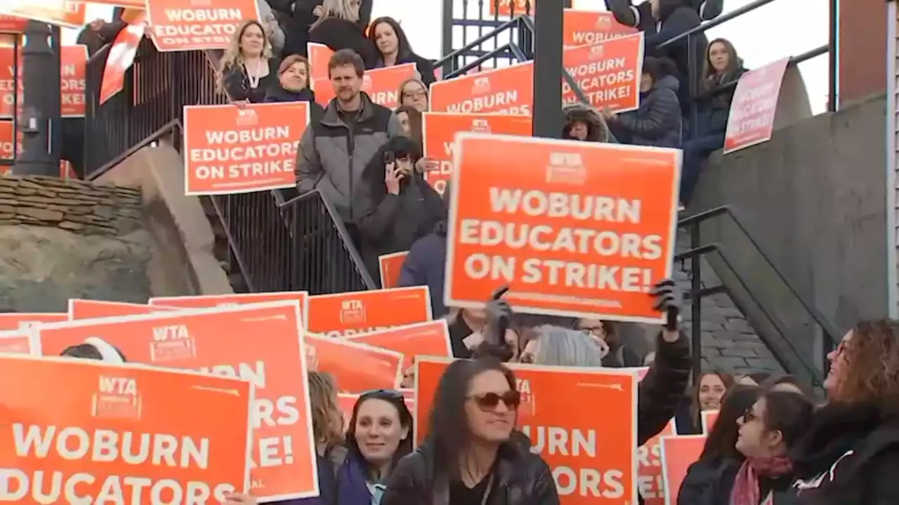 Woburn Teacher Strike Continues, Canceling School for 3rd Day