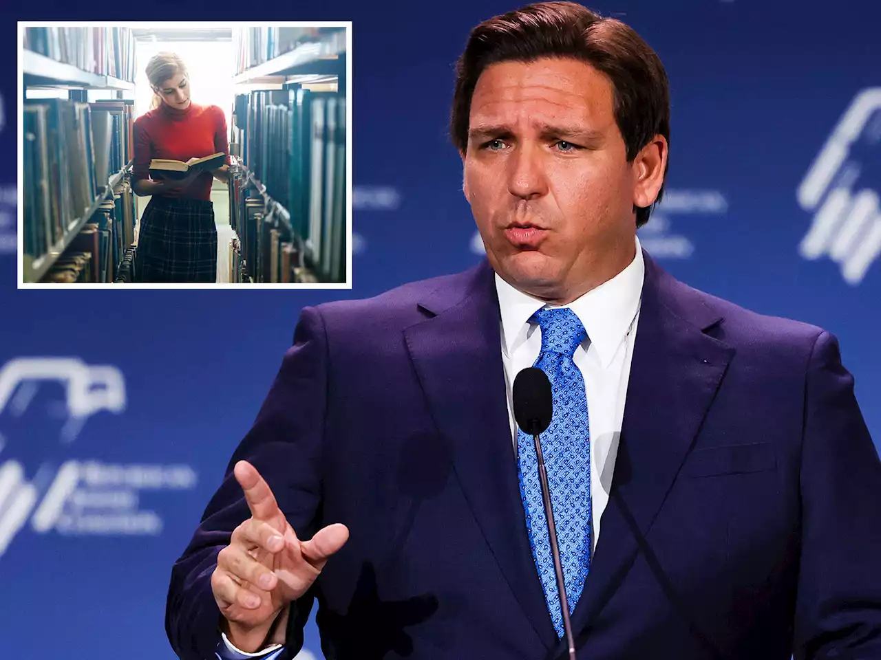 Video of Florida classroom stripped of books after DeSantis ban goes viral