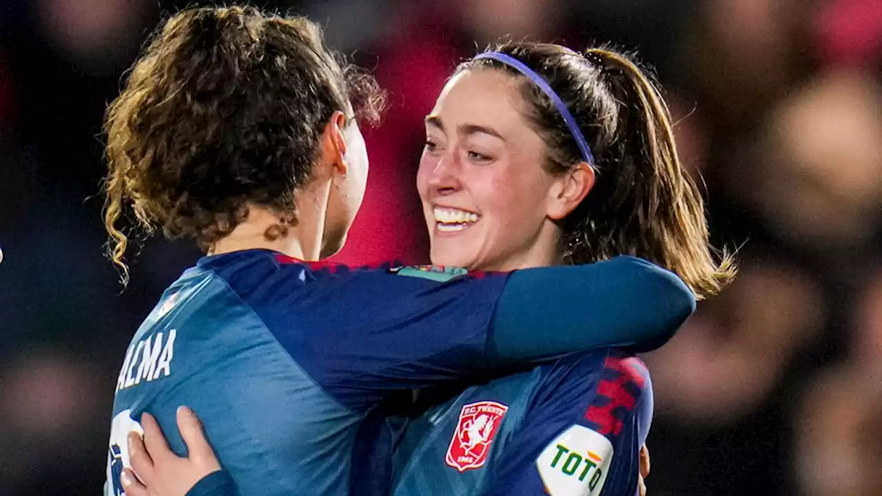 FC Twente-vrouwen verslaan PSV en winnen twaalfde eredivisieduel op rij