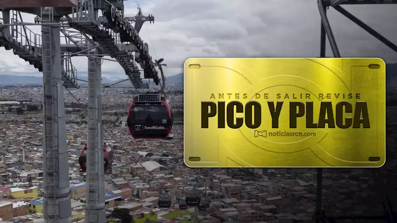 Pico y placa en Bogotá para febrero de 2023