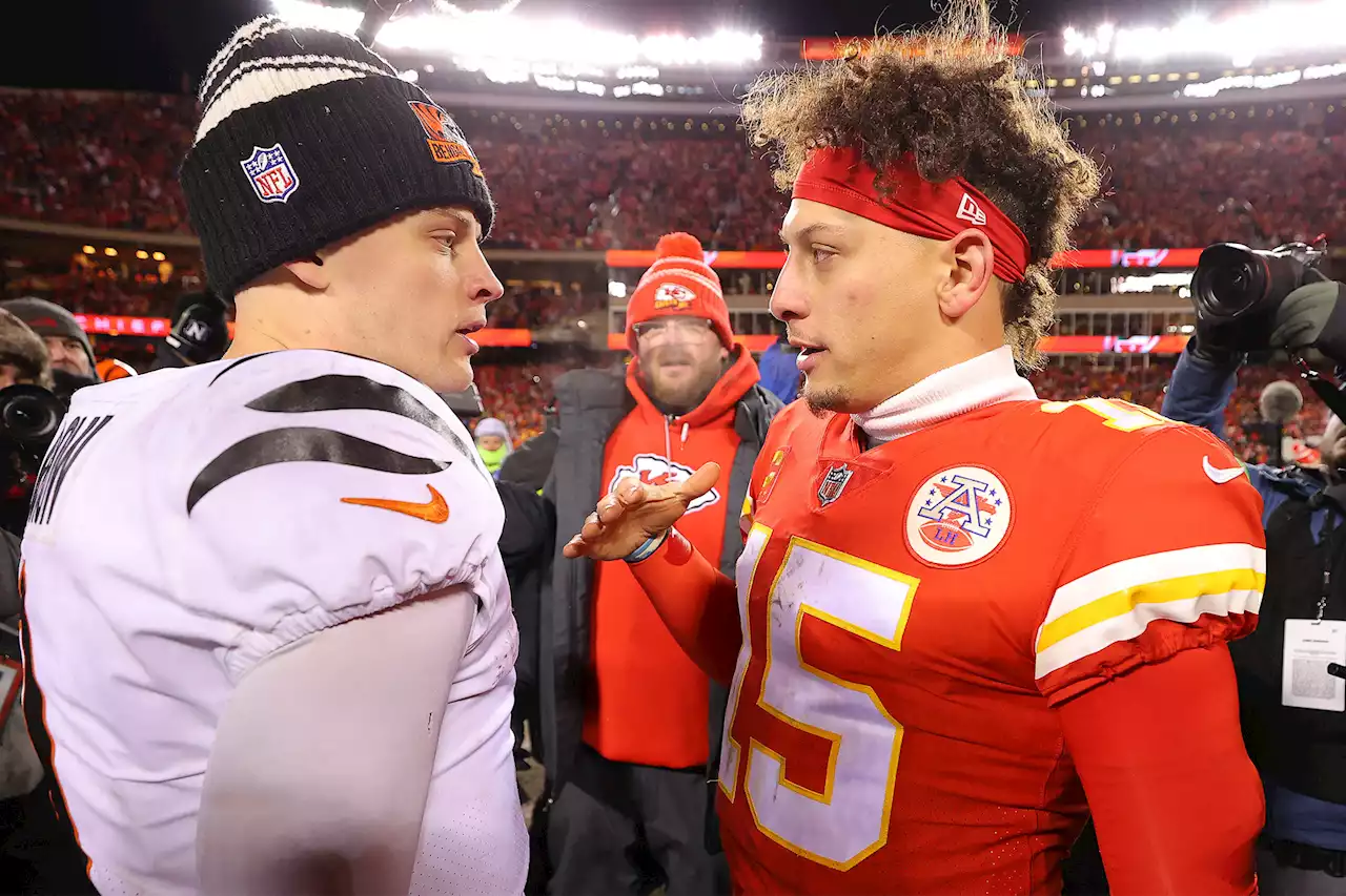 Joe Burrow’s four-word message to Patrick Mahomes after AFC Championship game