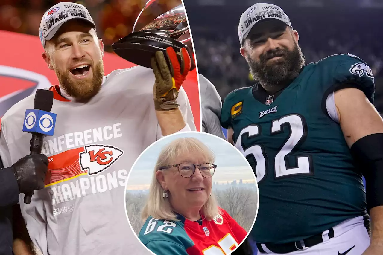 Travis, Jason Kelce’s mom opens up about raising Super Bowl sons: ‘Always a competition’