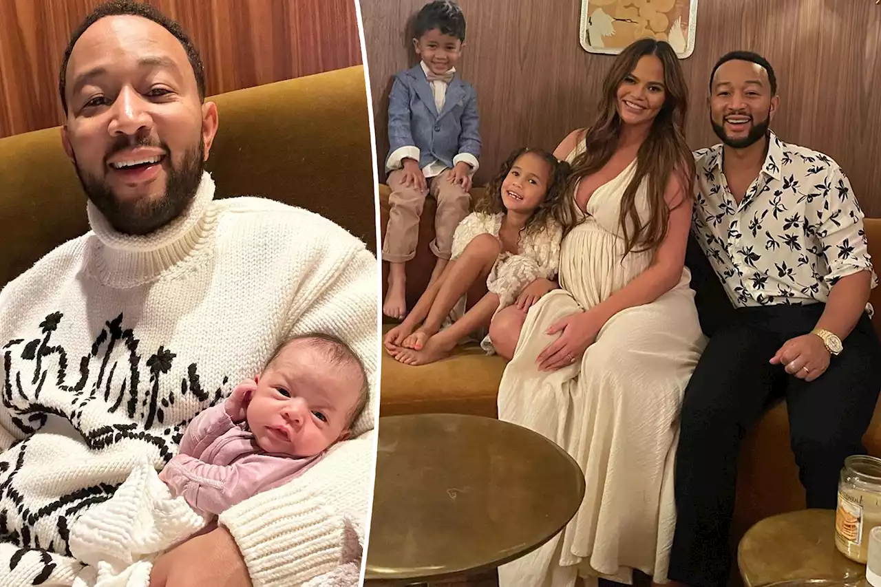 John Legend explains meaning of his and Chrissy Teigen’s daughter Esti’s name