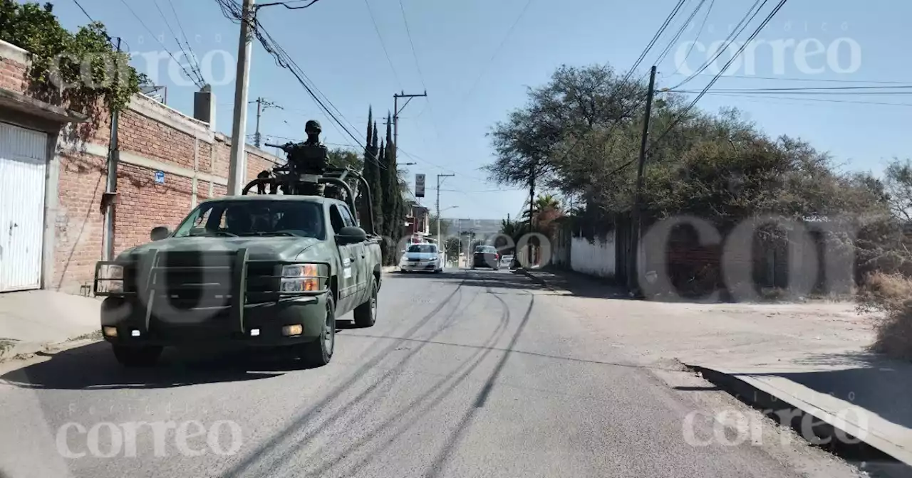 Presunta balacera provoca caos y suspensión de clases en Aldama, Irapuato