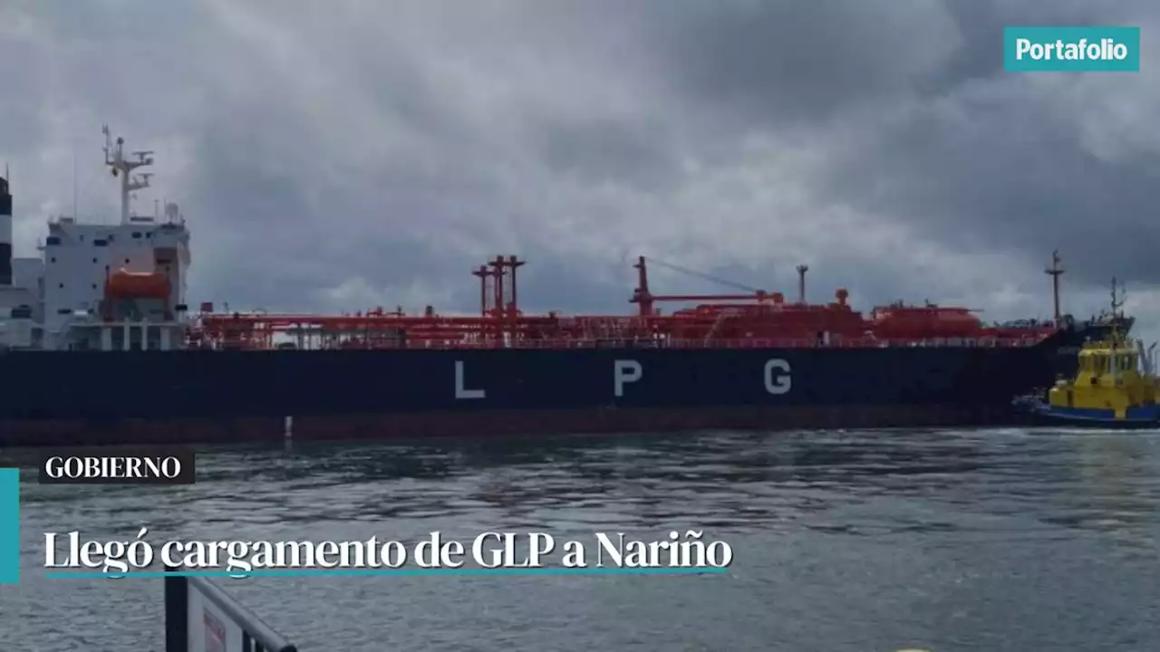 Llegó un buque con GLP desde Estados Unidos a Nariño