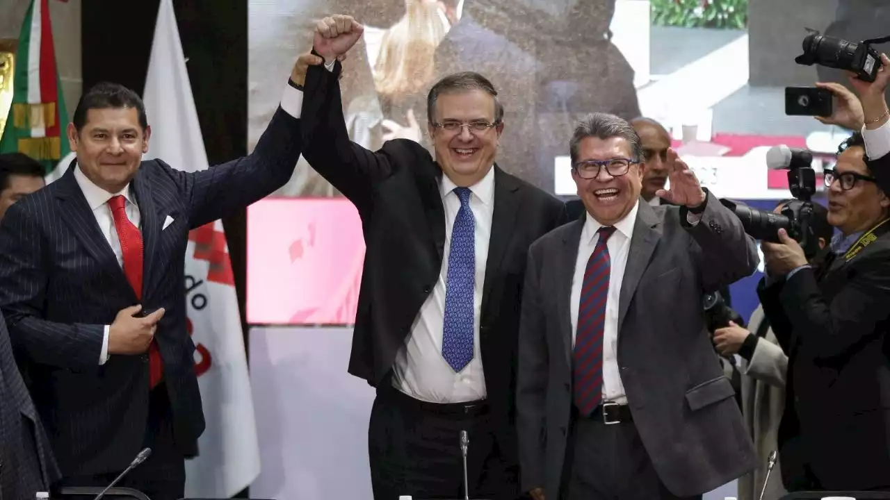 Ebrard propone que todas las “corcholatas” renuncien a sus cargos en julio