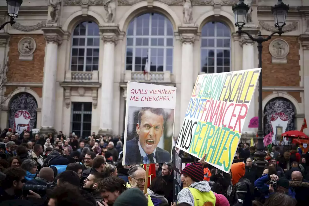 Francia bate récords en participación en las segundas movilizaciones contra la reforma de las pensiones de Macron