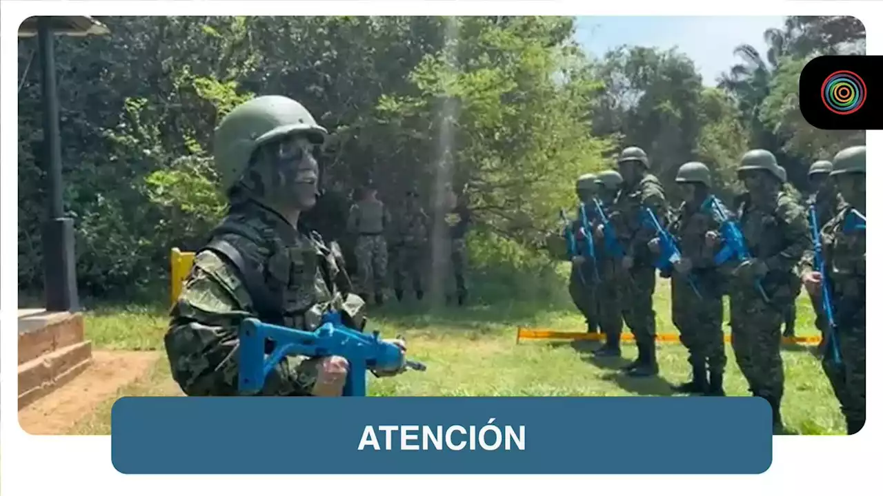 [Video] “¡Cumplan las órdenes de su comandante!”: Claudia López, mandando con camuflado - Pulzo