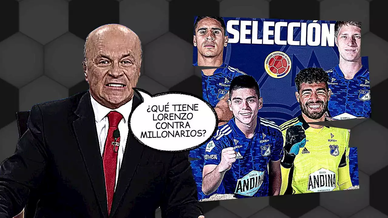 Carlos Antonio Vélez, 'cabreado' con Néstor Lorenzo por convocar jugadores de Millonarios - Pulzo