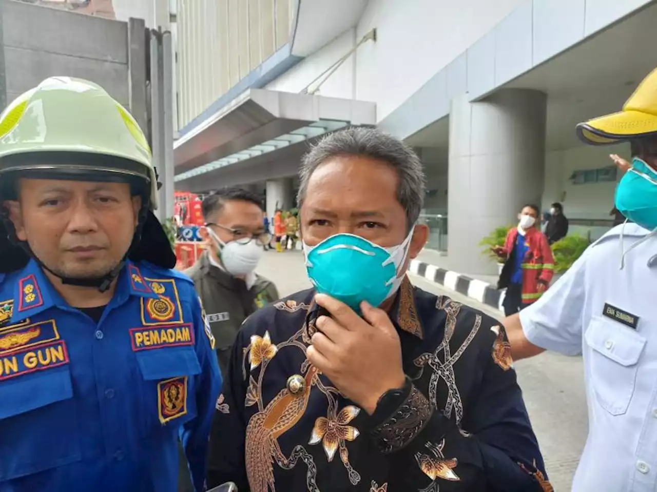 Ruang ICU di RSUD Bandung Kiwari Kebakaran  |Republika Online