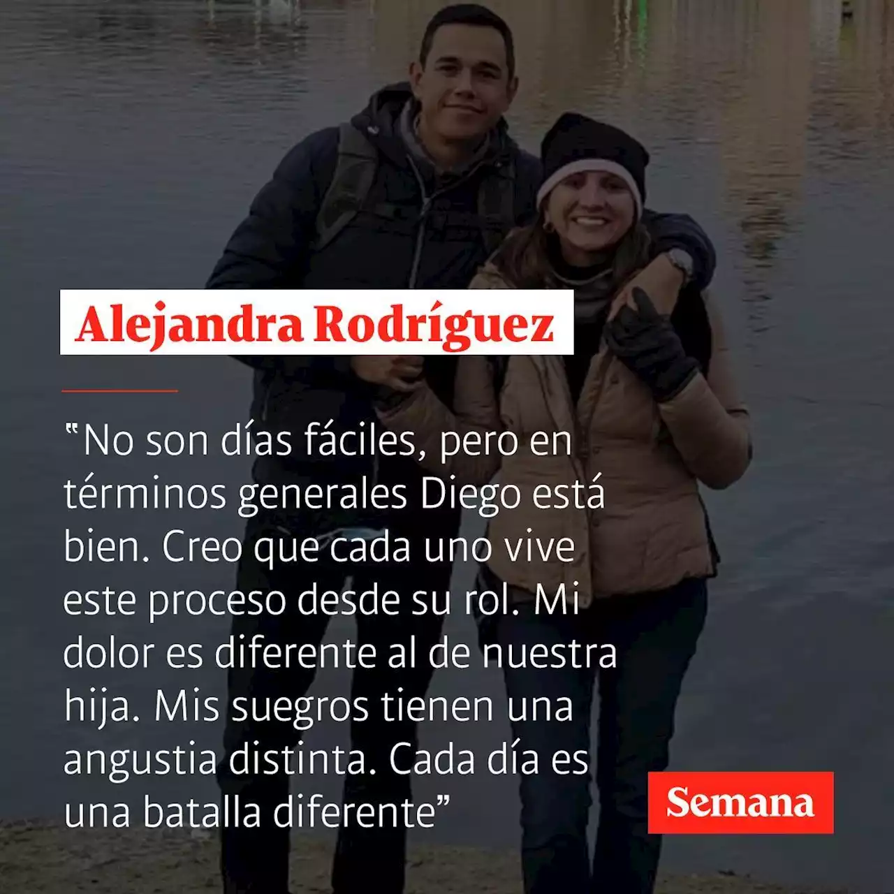 Esposa de Diego Guauque se quebró al hablar sobre salud del periodista: “Cada día es una batalla”