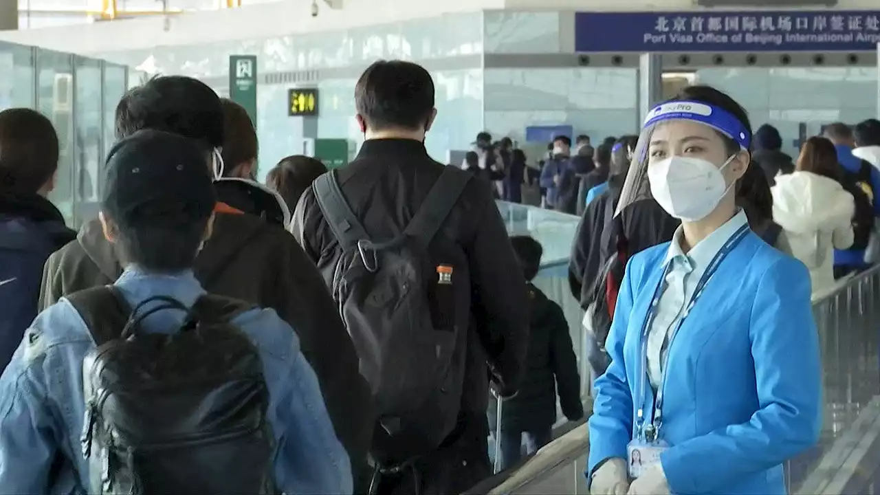 '중국, 한국발 입국자 코로나 검사…중국인은 제외'