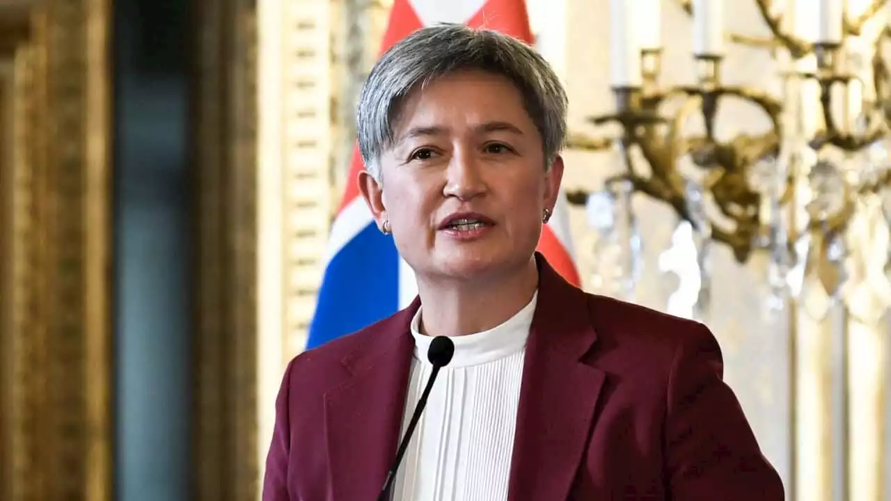 Penny Wong has urged Britain to confront its colonial past in landmark speech