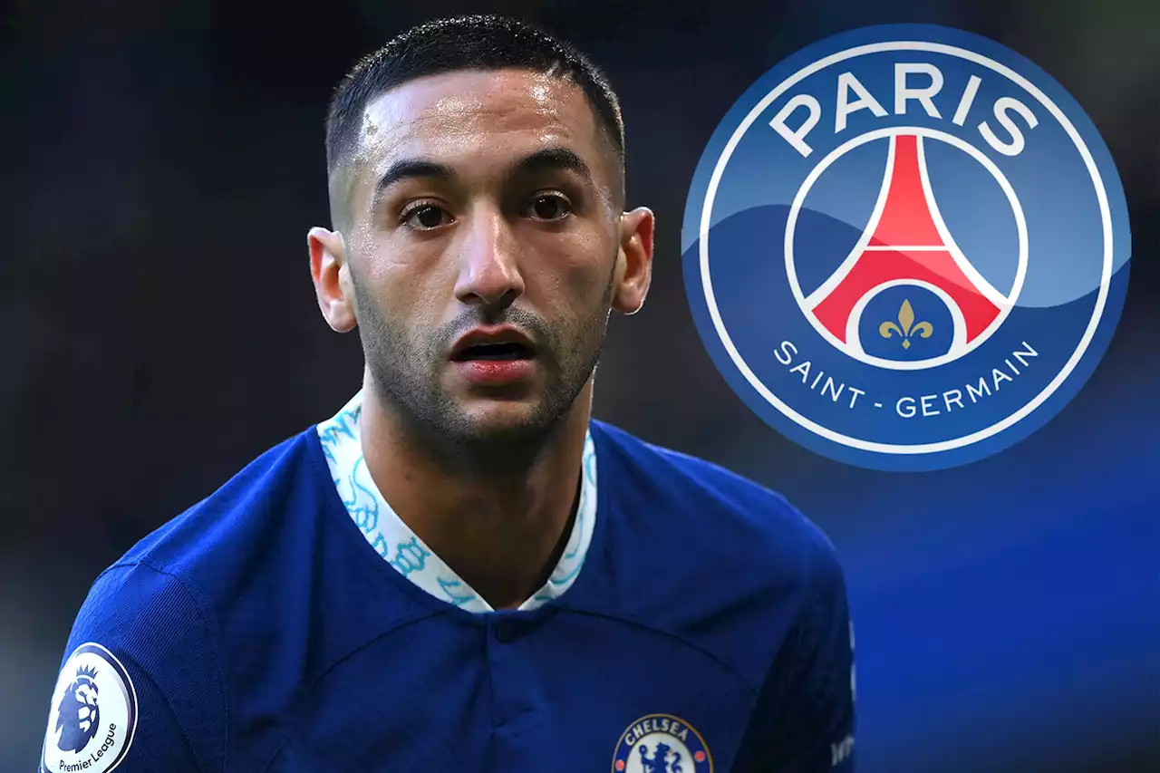 Ziyech's move from Chelsea to PSG could be OFF with documents 'not registered in time'