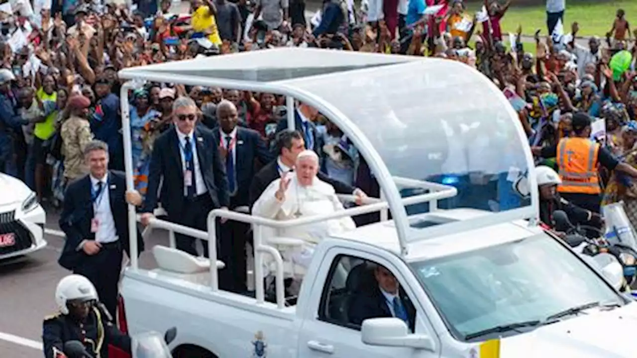 'Stop choking Africa': Pope blasts foreign plundering of Congo