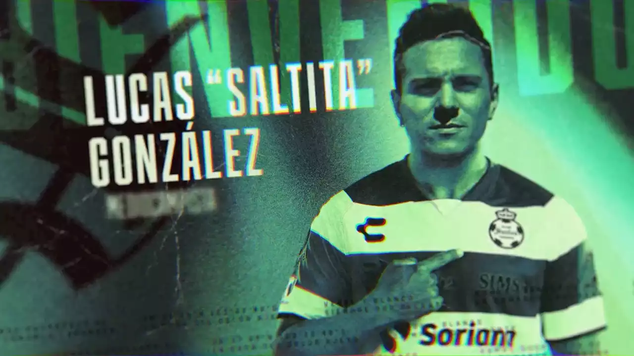 Santos Laguna anuncia el fichaje de Lucas 'Saltita' González