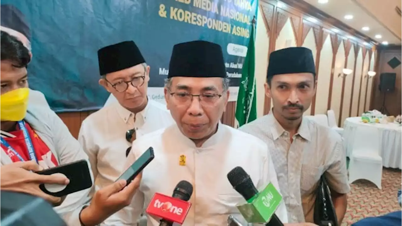 Gus Yahya Tegaskan Tak Ada Capres-Cawapres Atas Nama NU