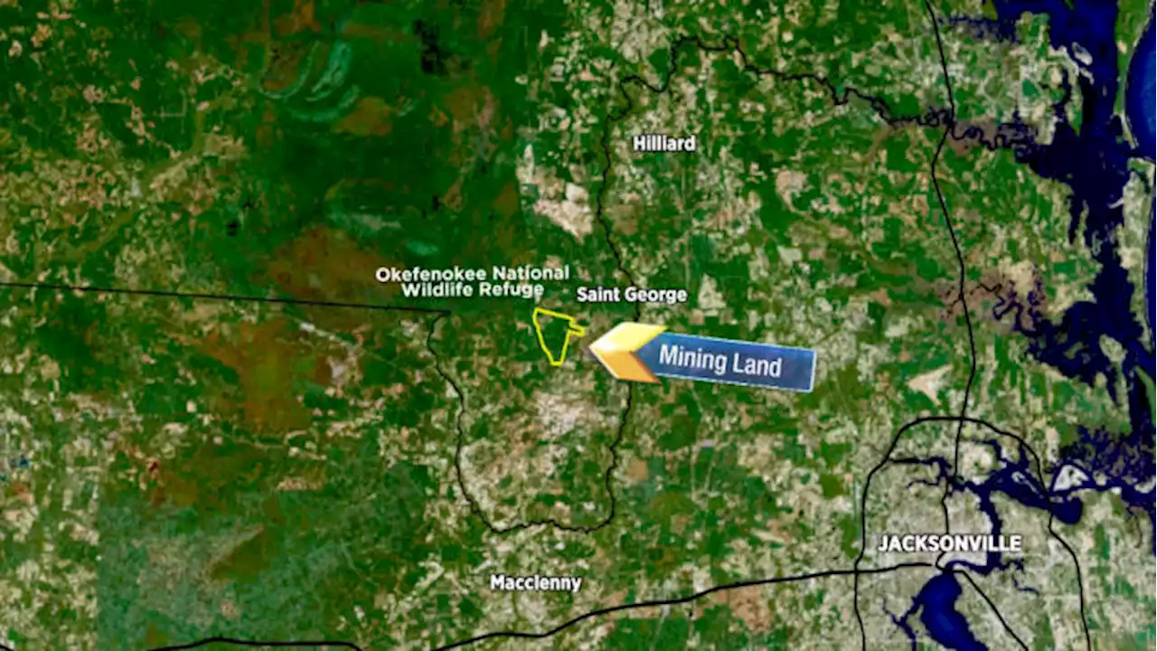 Company closer to mining near the Okefenokee Swamp