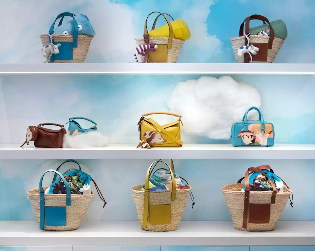 Loewe Lands Its Broomstick at Selfridges With ‘Howl’s Moving Castle’ Installation