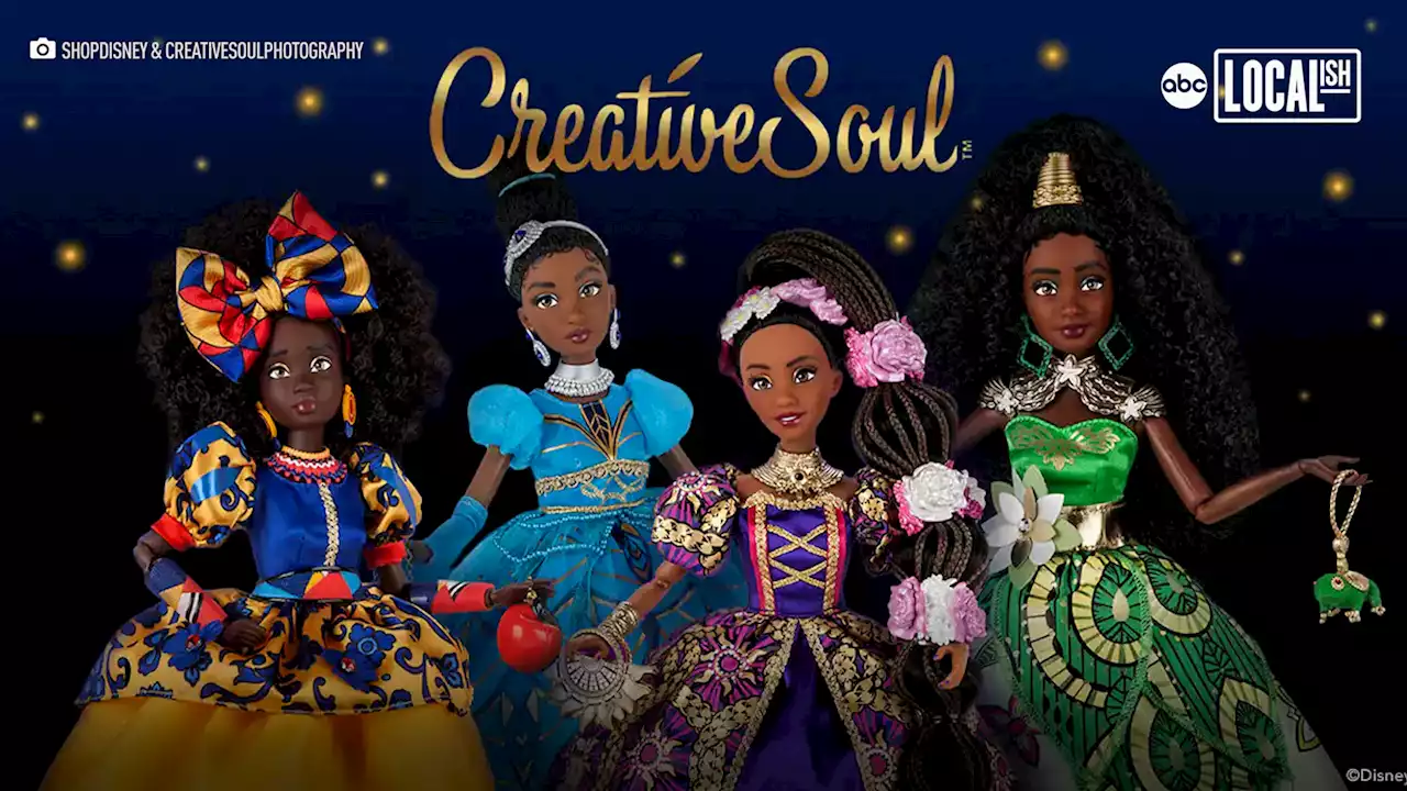 CreativeSoul doll collection reimagines Disney Princesses