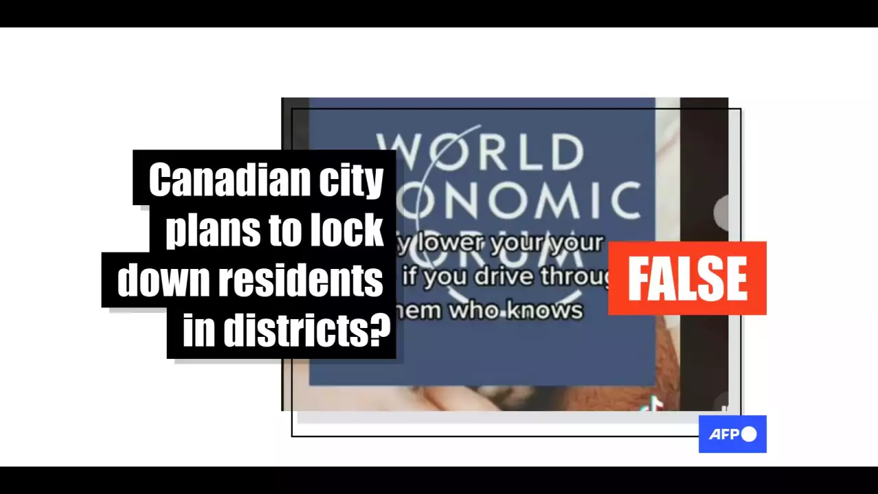 Videos falsely claim Edmonton is planning climate lockdowns