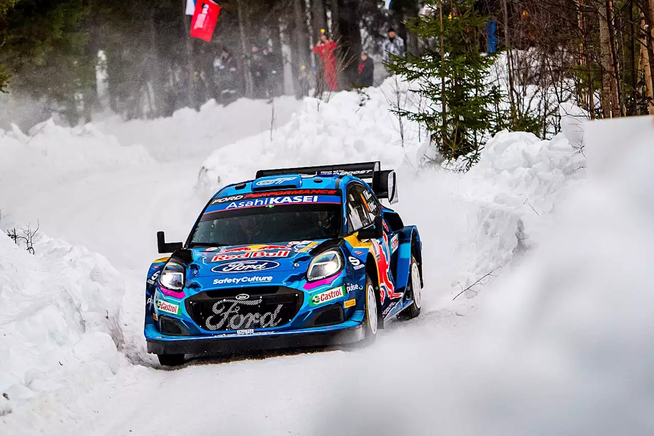 WRC Sweden: Tanak surges into slender lead from returning Breen