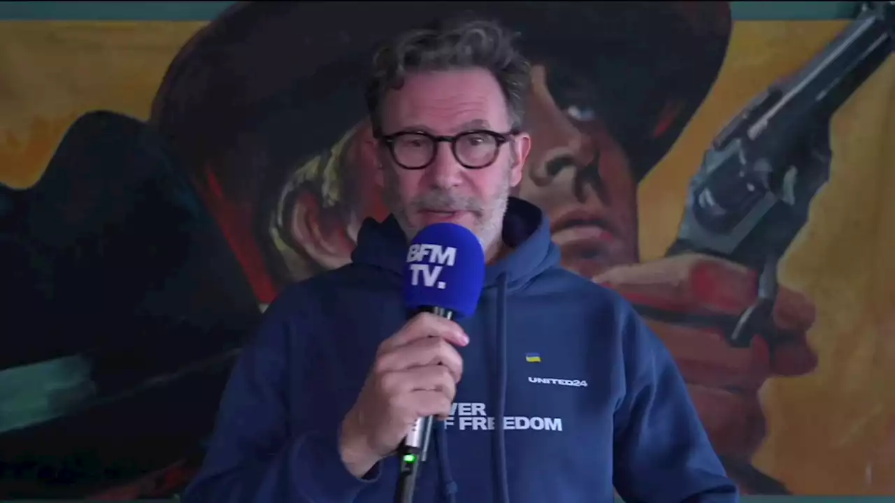 Michel Hazanavicius, de retour d'Ukraine, évoque sur BFMTV un 'voyage très intense'