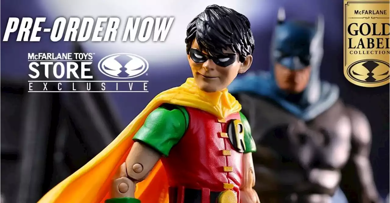 McFarlane Reveals New DC Comics Robin (Dick Grayson) Figure