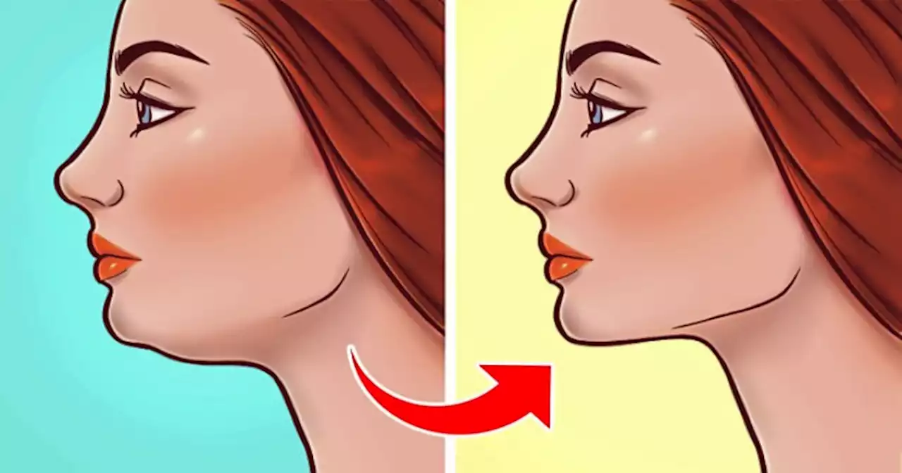 Fast and effective: get rid of your double chin with these 4 exercises