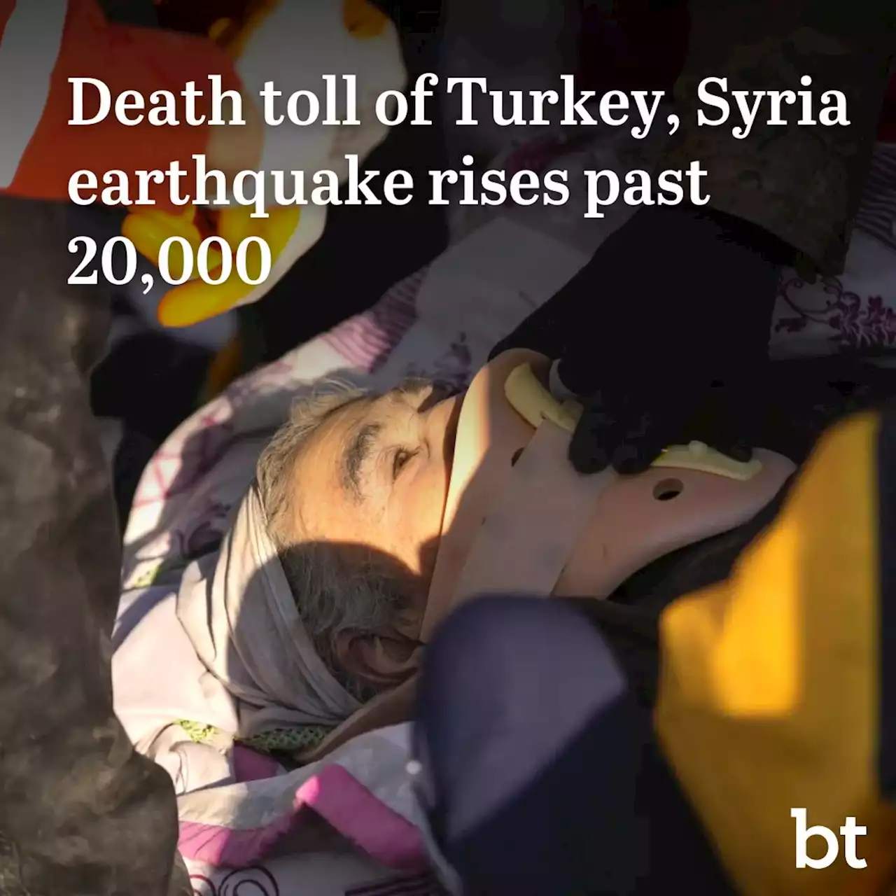 Death toll of Turkey, Syria earthquake rises past 20,000