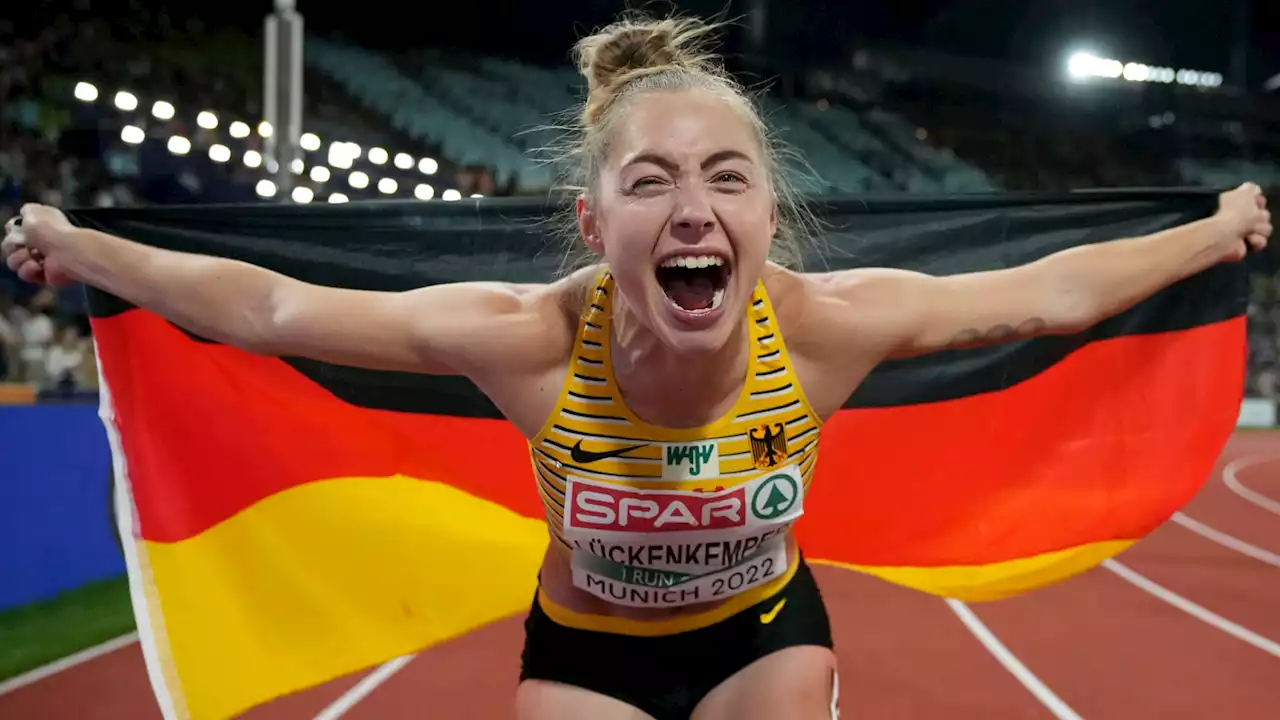 Gina Lückenkemper ist tierisch schnell beim ISTAF