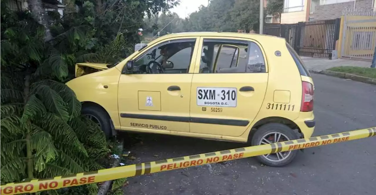 Balacera en Bogotá: comerciante que iba en un taxi fue asesinado